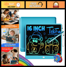 Large 16" LCD Writing Tablet, Colorful Doodle Board for Kids  Adults, Gift Idea