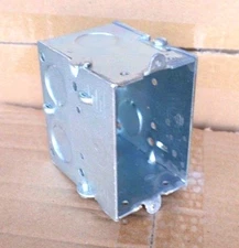 8-PK Electrical STEEL Switch Outlet Box No Ears 3x2x2.25 561 NEW 333-LE