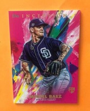 2020 TOPPS INCEPTION #18 PINK PARALLEL MICHEL BAEZ PADRES 05/99 