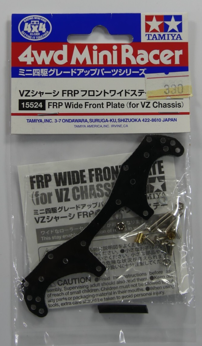 Tamiya 15524 Mini 4WD FRP Wide Front Plate (for VZ Chassis)