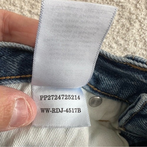 Everlane Women's The Denim Short Organic Cotton Blue Jean Shorts Size 26 - Picture 13 of 13