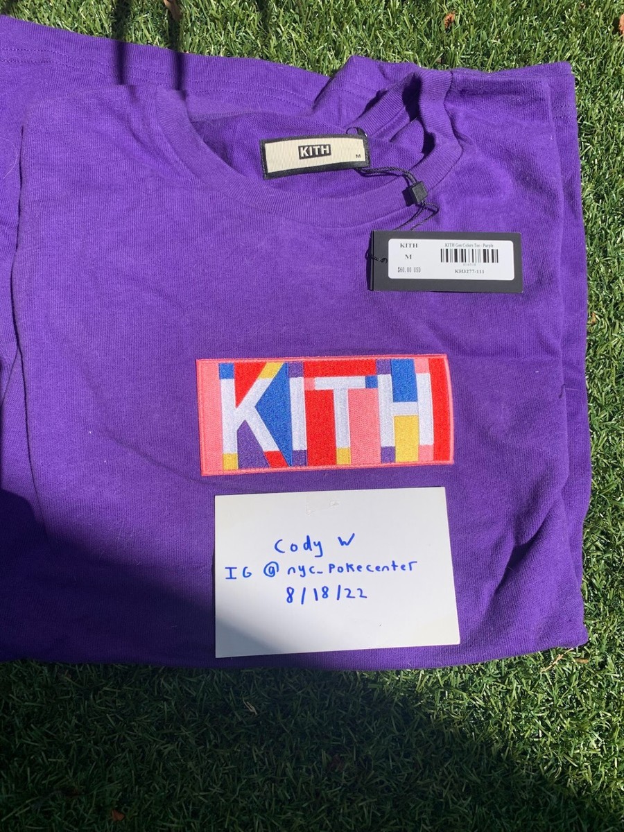 KITH Paneled L/S Tee \"Dark Indigo\" BOXロゴ Kith for New York Techno Logo Tee - Black – Kith Europe