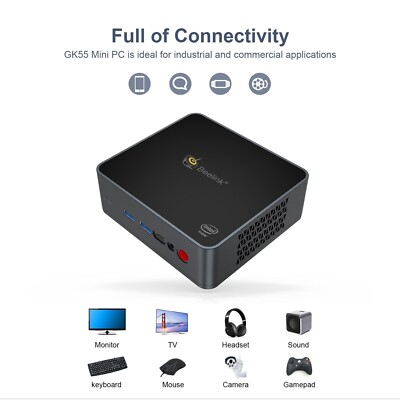 Beelink Mini Pc GK55 Win 11 Pro 8GB DDR4 256GB SSD Intel J4125