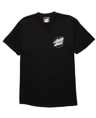 T-shirt de skateboards Santa Cruz vintage des années 90 - USA