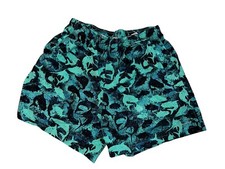 Columbia Swim Trunk Mens XL Blue Fish Print Board Shorts PFG Lined Front Pockets