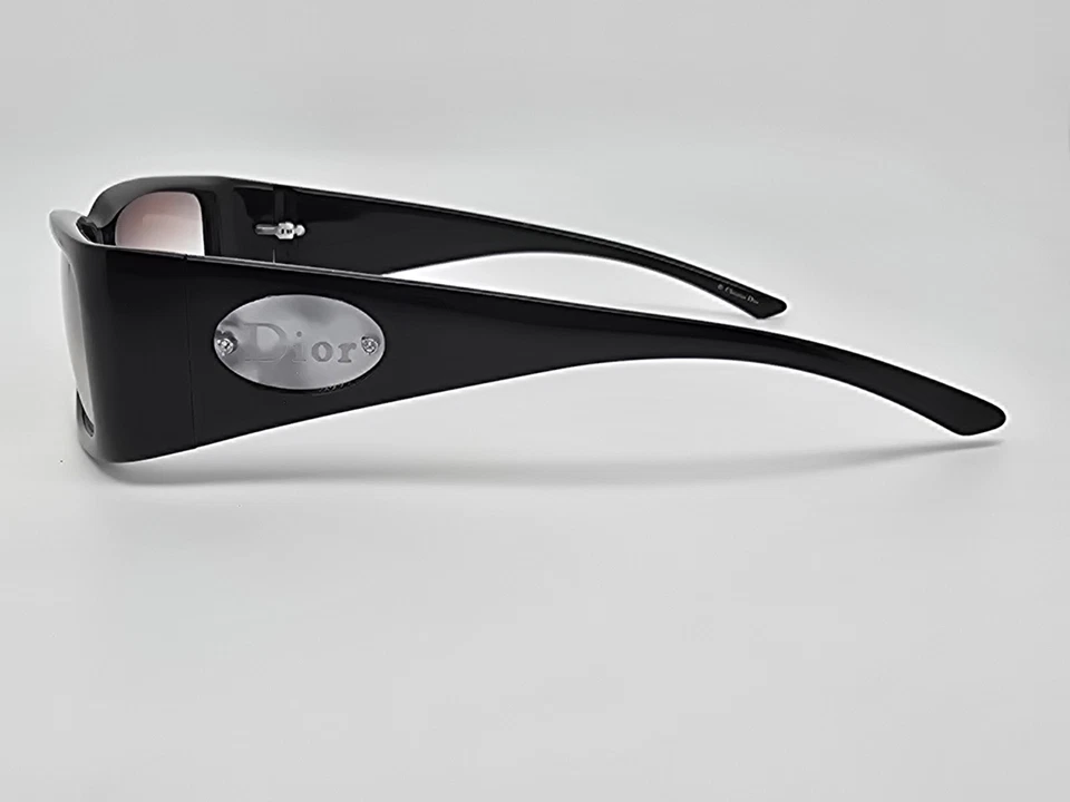 Gafas de sol Christian Dior Classic Dior 2 marco negro marrón degradado lentes Y2K Foto 4 de 4