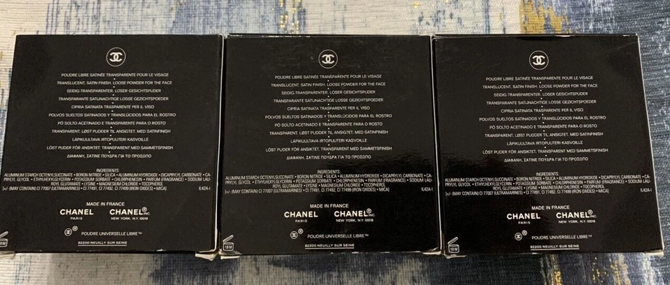 POLVO SUELTO ACABADO NATURAL CHANEL 100% AUTÉNTICO ¡TÚ ELIGES!! Foto 4 de 4