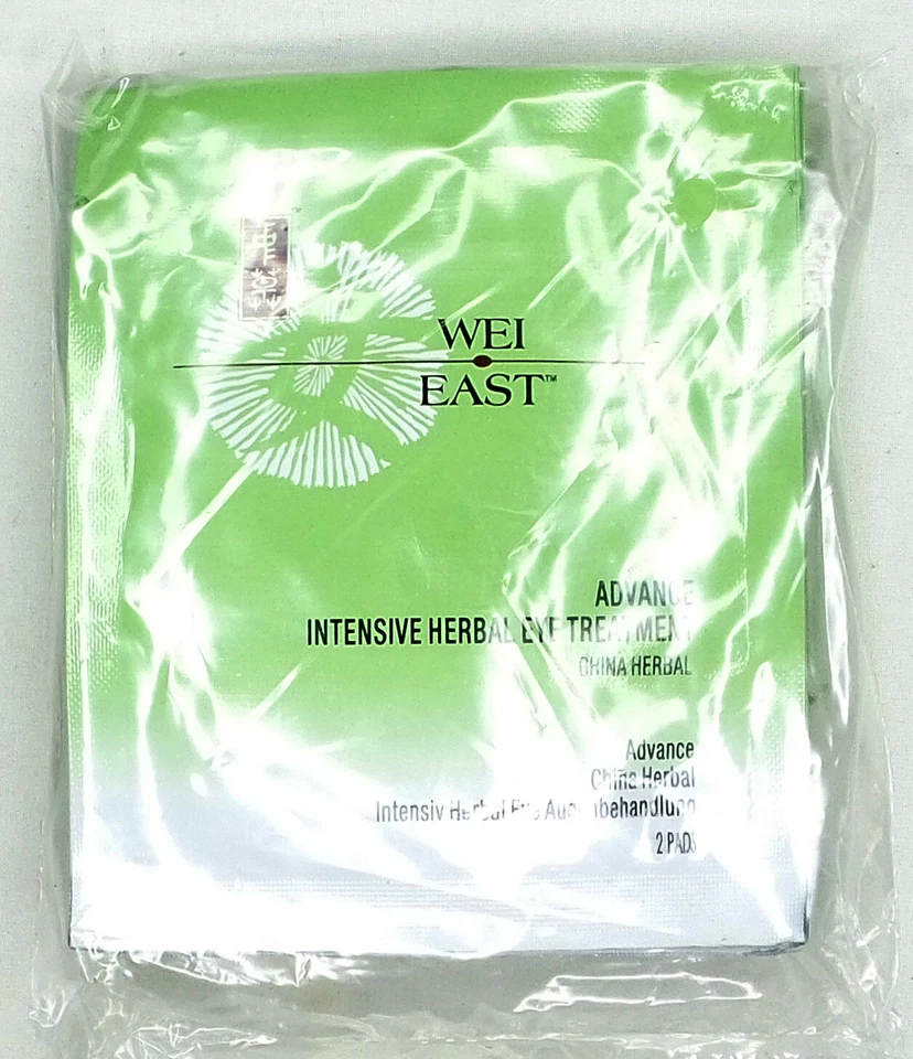 Wei East Eye On Holiday Tratamiento OJO HERBAL INTENSIVO AVANZADO 16 Paquetes Nuevo Foto 2 de 4