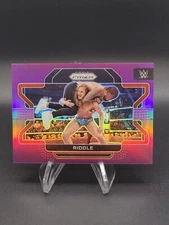 2022 Panini Prizm WWE RIDDLE #20 Purple Prizm Parallel #’d /149