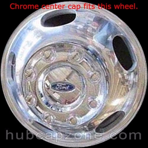 2007-2008 Ford F-350 2wd Center Cap Hubcap Front wheel For Dually Wheel Trucks - Picture 3 of 3