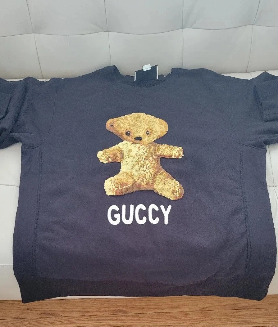 Gucci sweater teddy bear cheap