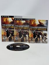 Transformers: Fall of Cybertron (Clean Disc) for PlayStation 3 PS3* w/ Slipcover
