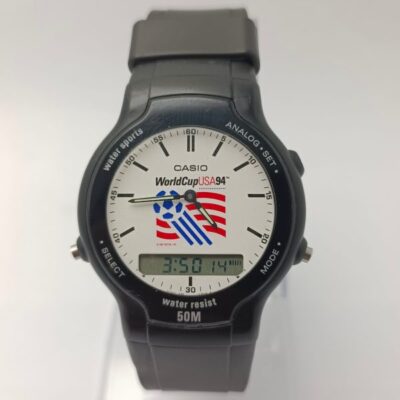 Casio SWC-03 Football World Cup USA 94 Ana-Digi Quartz Vintage