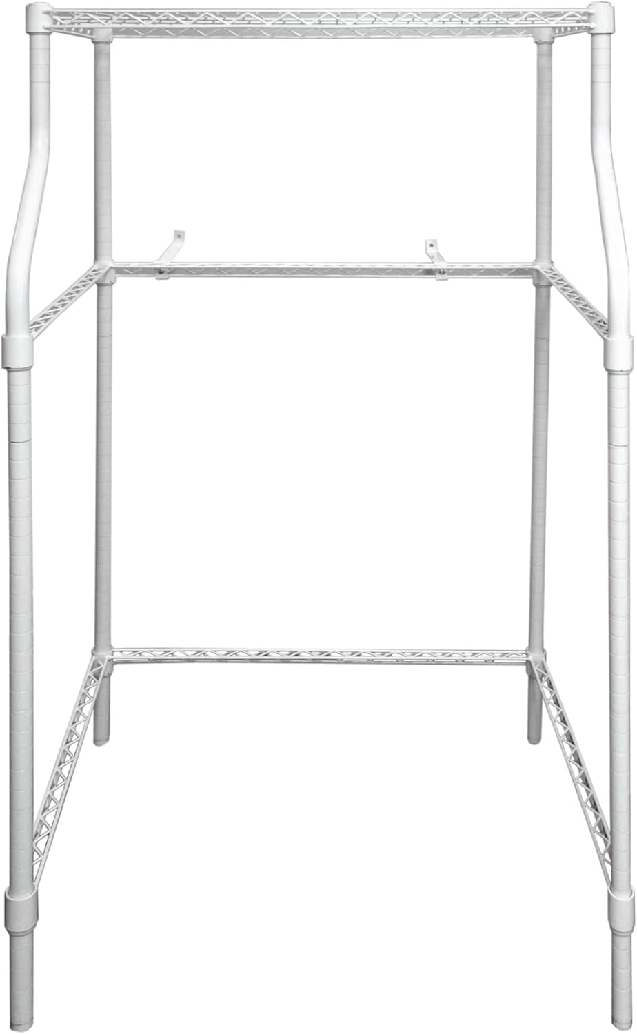 Magic Chef Clothing Drying Rack Stand for Laundry, Powder Coated Metal, White