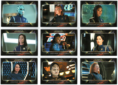THE WOMEN OF STAR TREK 2021 ART & IMAGES 2010 BASE EXPANSION INSERT SET 91-108