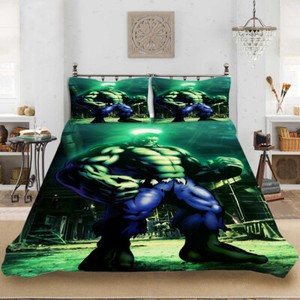 incredible hulk bed sheets