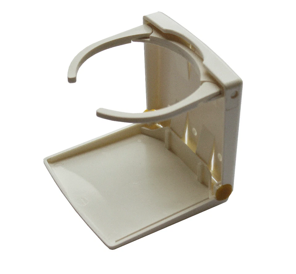Becherhalter Getränkehalter klappbar Dosenhalter weiss Halter Boot Kunststoff