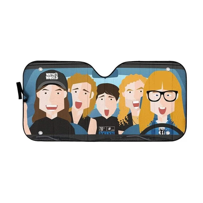 Wayne's World Car Auto Sunshade