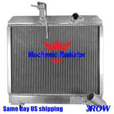All Aluminum Radiator For Jaguar Xke E-type Series 2 L6 4.2l 1968-1971 Mt Manual
