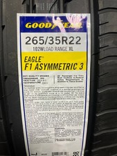 2 New 265 35 22 102w Goodyear Eagle F1 Asymmetric 3 Summer Tires