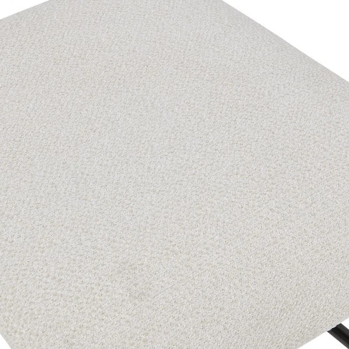 Uttermost 53075 Arcane 26 inch Matte Black and Textured Ecru Counter Stool - Picture 5 of 6