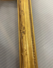 1 3/8" wide gold ribbon edge about 3/8" deep Omega 78313 20ft bundle