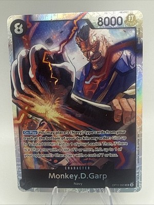 Monkey.D.Garp OP11-095 A Fist of Divine Speed Foil