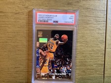 James Worthy 1993-94 Stadium Club #91 1st Day Issue SP PSA 9