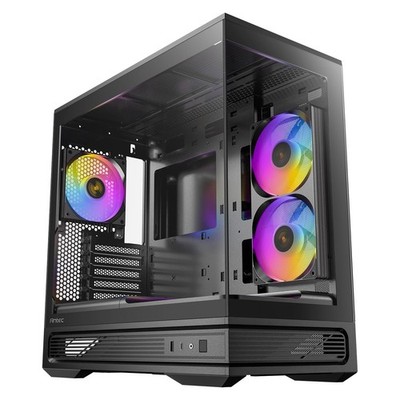 Antec C2MARGB C2M ARGB Compact MicroATX PC Case - Black