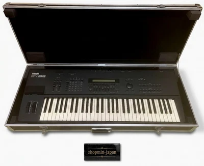 YAMAHA SY85 Music Synthesizer w/ Original Hard Case Manuals FD Tested from Japan - Image 1 of 4