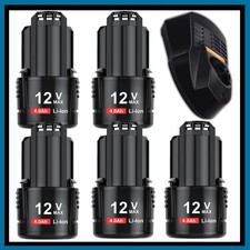 1/4 Für Bosch 4Ah Professional GBA 12V Akku BAT411 Li-ion GSR,BAT412 & Ladegerät