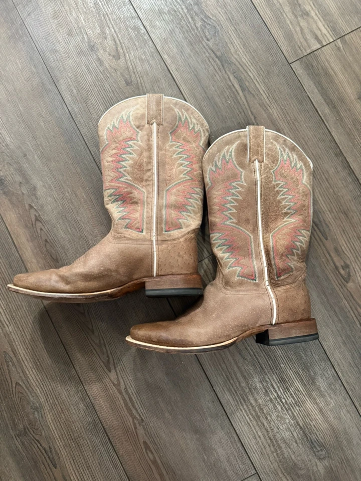 Botas Justin Kids’ Bent Rail 340JR Sierra Tostadas Talla 6C (Mujer 7.5) Estampado Avestruz Foto 4 de 4