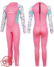 Gogokids Kids Wetsuit 2.5mm Long Sleeve Neoprene UV Protection