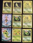 Pokemon Caterpie Metapod Beedrill Vintage WOTC Base Set 2 Neo Topps Card Lot
