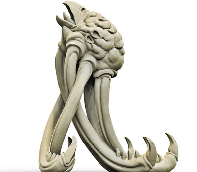 Brayan Nafarrate - Bestiary #4 - Intellect Devourer #2 - DnD/TTRPG Figur/Miniat