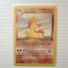 Rapidash [1st Edition] #44 Prices | Pokemon Jungle | Pokemon Cards
