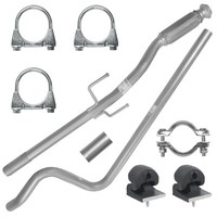 Rohr Auspuff Hosenrohr Rohrvorne Montagesatz Citroen C2 1.4 HDI SchräGheck