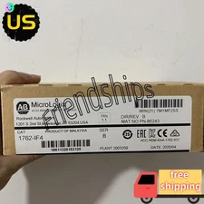 1762-IF4 AB 1762IF4 /B MicroLogix 4 Point Analog Input Module New Factory Sealed