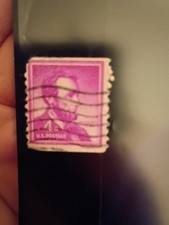 Abraham Lincoln First Day Cover: 1 4&cent; US Postage Cancelled 13-218y