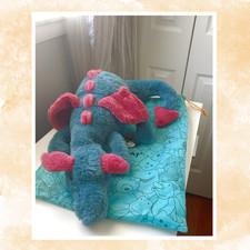 Jellycat Dexter Dragon Huge 66cm Plush Soft Toy Stuffed Animal w Tag