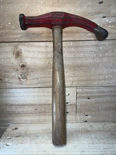 Vintage Porter Ferguson Rh10 Curved Body Hammer 9-12 Handle 12-34 Red