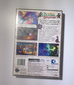 Blazing Dragons, Sega Saturn - Complete with Game, Case, Insts + Registration
