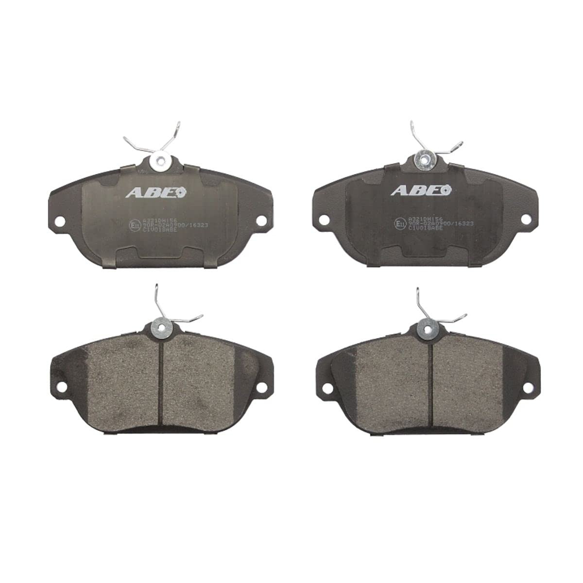 ABE C1V018ABE - front axle - disc brake pad set, 1 unit -...