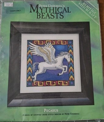 Pegasus Cross Stitch Peter Underhill Mythical Beasts Heritage Stitchcraft Chart