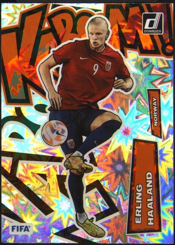 22/23 2022/23 Panini Donruss Green #160 Erling Haaland Manchester