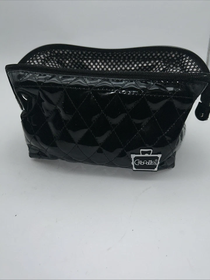 Caboodles Quilted PVC Small Travel Makup Case - Image 3 of 4