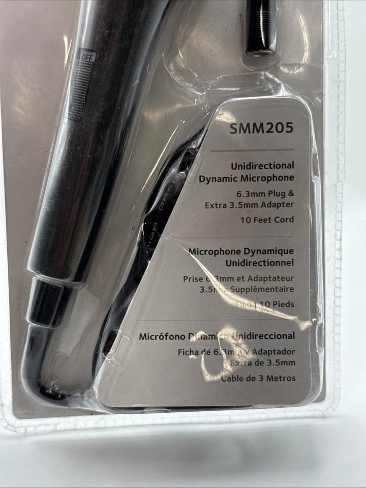 Wired Microphone for Karaoke, (Black) - Unidirectional Dynamic Vocal Micropho... - Image 4 of 4