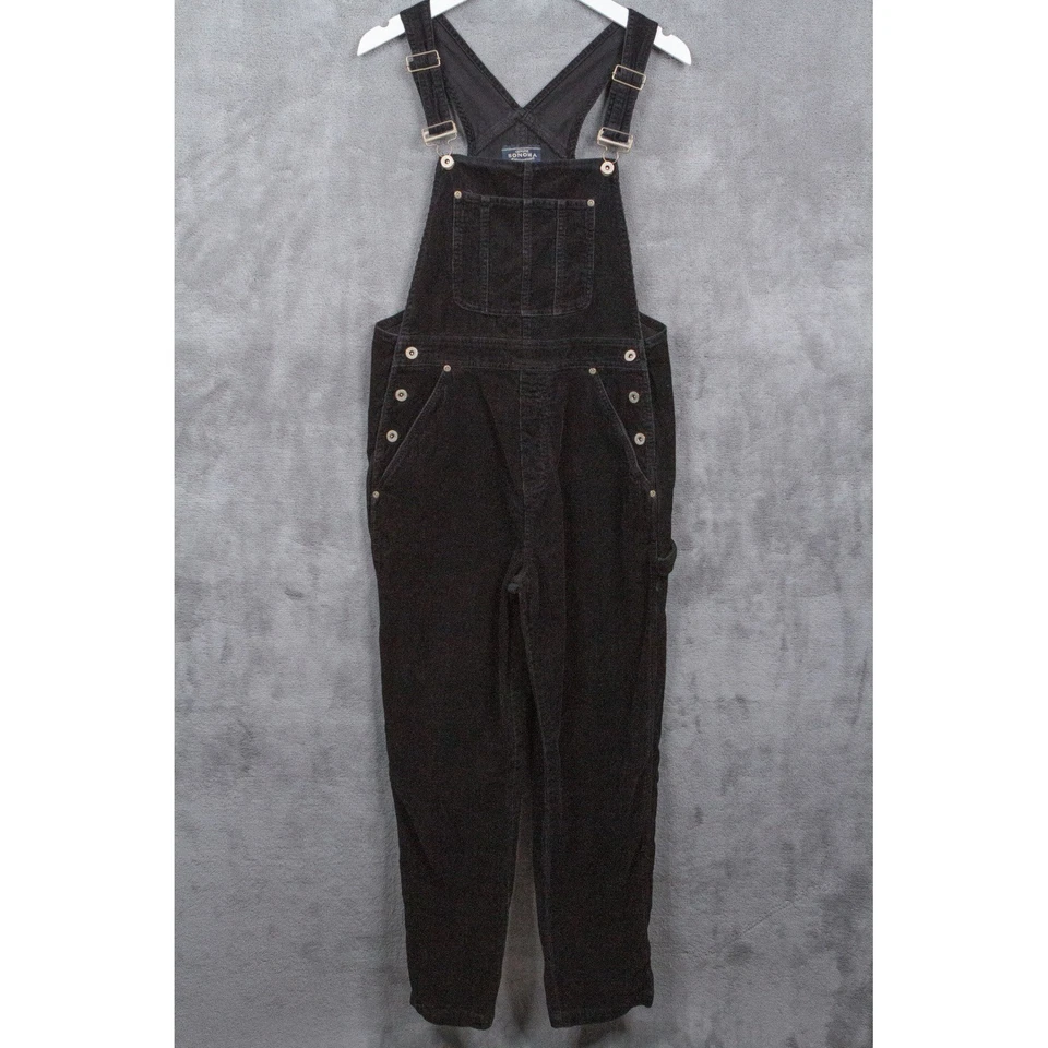 Mono de pana negro SONOMA JEAN CO de colección años 90 Y2K grunge twee ropa de calle talla S Foto 2 de 4