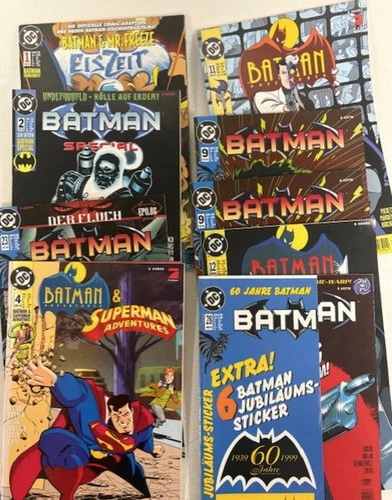 DC Batman German Comic Bundle 1990s Mixed Issues German
