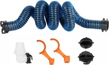 15FT RV Sewer Hose, EXTREME Heavy Duty 24 Mil TPE Material for Abrasion Resistan